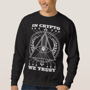 Sudadera En Cripto Confiamos Bitcoin Hodl Criptomoneda BTC