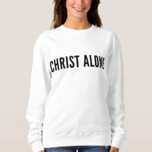 Sudadera En Cristo solo cristiano Jesucristo cumpleaños