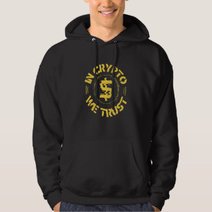 Sudadera En Crypto Confiamos En El Cryptocurre De Bitcoin D