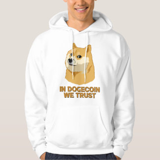Sudadera En Dogecoin Confiamos En La Criptodivisa Graciosa 