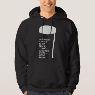Sudadera En el cielo no hay cerveza