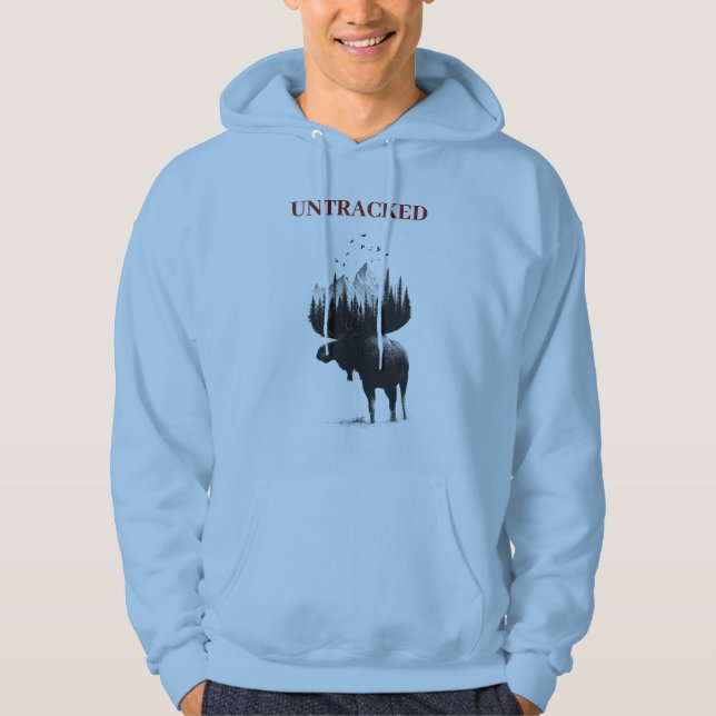 Sudadera En el denso y salvaje monte exposición de senderis (Anverso)