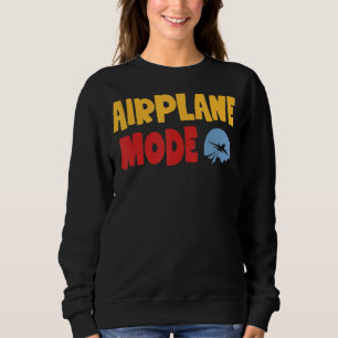 Sudadera En el modo flojo del avión del piloto de vacacione