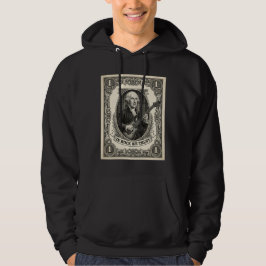 Sudadera En el Rock Confiamos 1 Rock Washington Guitarra Vi