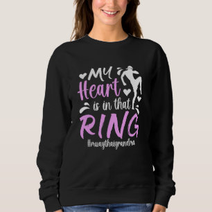 Sudadera En Ese Ring Muay Thai Abuela De Un Luchador De Mua