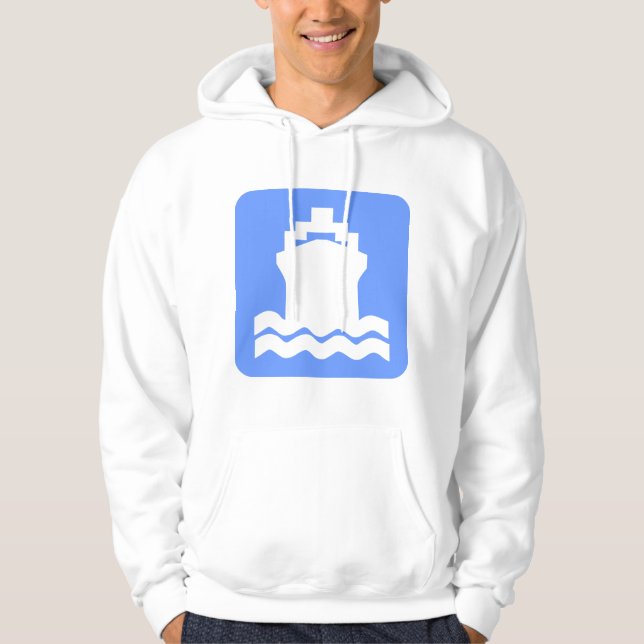 Sudadera En forma - Azul bebé (Anverso)
