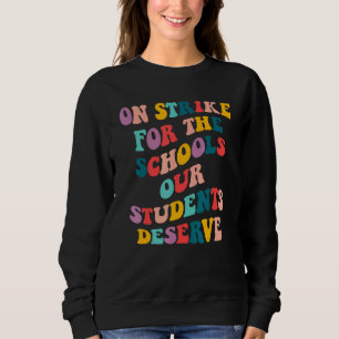Sudadera En Huelga Columbus Ohio Maestros de Escuela en Hue