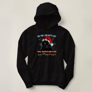 Sudadera En la lista traviesa y no me arrepiento nada gato