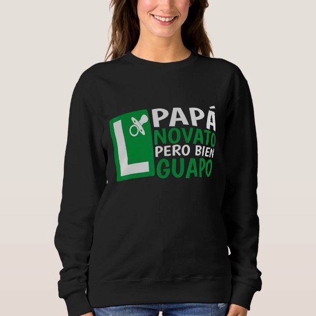 Sudadera En La Práctica, Los Hombres Papis Divertido Futuro (Anverso)