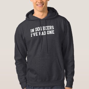 Sudadera En las cervezas de perro he tenido una Dark