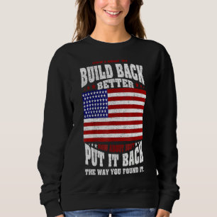 Sudadera En Lugar De Construir Mejor Cómo Simplemente Poner