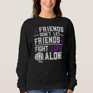 Sudadera En mayo Lupus Warrior Ribbon Lupus Lupus Lupus Lup