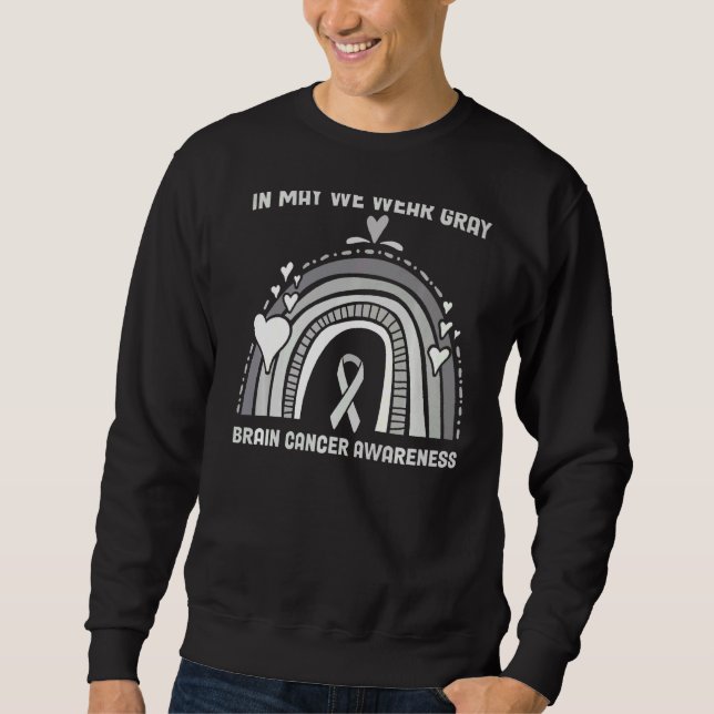 Sudadera En Mayo Usamos Gris (Anverso)