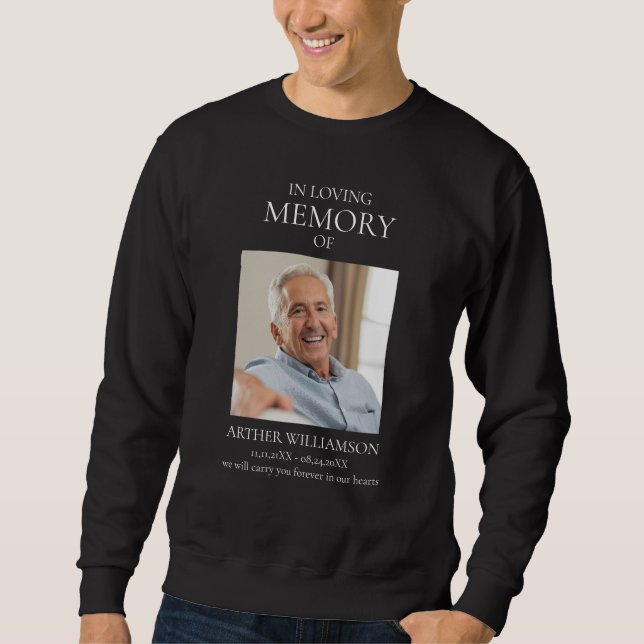 Sudadera En memoria amorosa foto mínima (Anverso)