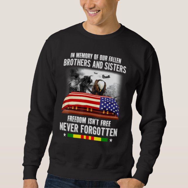 Sudadera En Memoria De Nuestros Hermanos Caídos Hermanas Ág (Anverso)