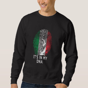 Sudadera En Mi Adn Italia Bandera Orgullo De Hombres Italia