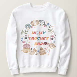 Sudadera En mi camiseta de la era Crochet, Regalo de Madre 