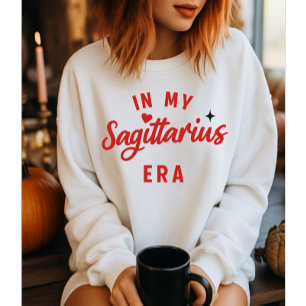 Sudadera en mi camiseta de la era Sagitario, regalo de Sagi
