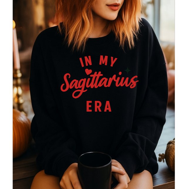 Sudadera en mi camiseta de la era Sagittarius, regalo de Sa (Subido por el creador)