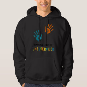 Sudadera En Mi Defensa Me Dejaron Sin Supervisión Para Los