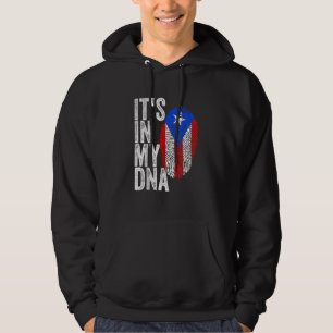 Sudadera En mi Día Bandera de Puerto Rico Orgullo Ricano