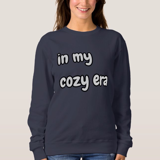 Sudadera en mi era acogedora (Anverso)