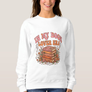 Sudadera En Mi Era de Amante de Libros - Flora Retro Chic