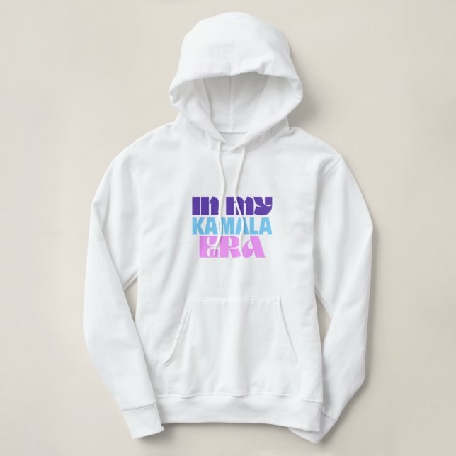 Sudadera En mi era de Kamala Hoodie (Diseño del anverso)