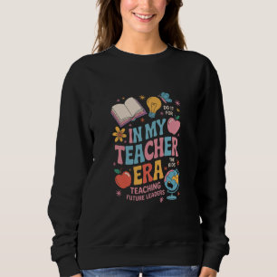 Sudadera En Mi Era de Maestra de vuelta al colegio de kinde