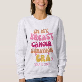 Sudadera En mi era de sobrevivientes de cáncer de mama, sob