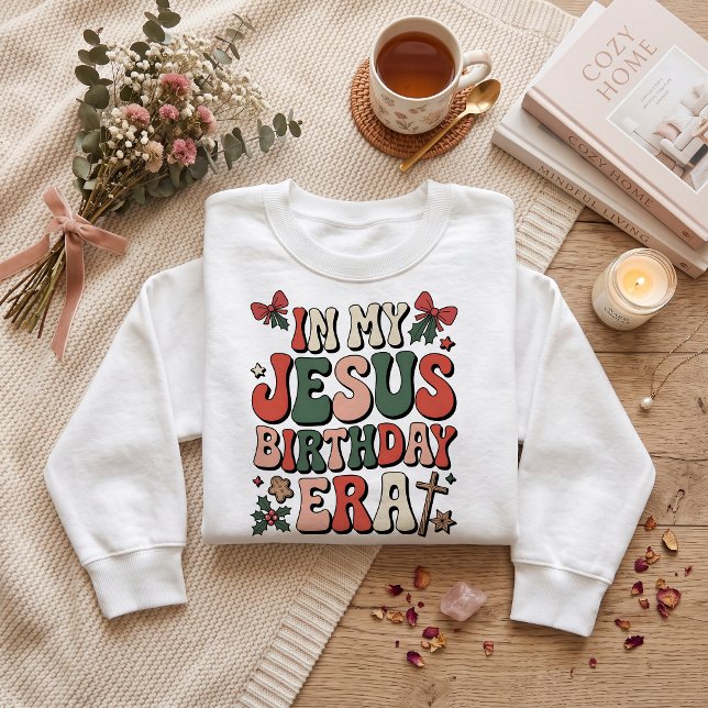 Sudadera En mi era del cumpleaños de Jesús, Navidad  (Subido por el creador)