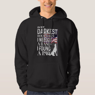 Sudadera En mi hora más oscura cuando necesitaba una mano e
