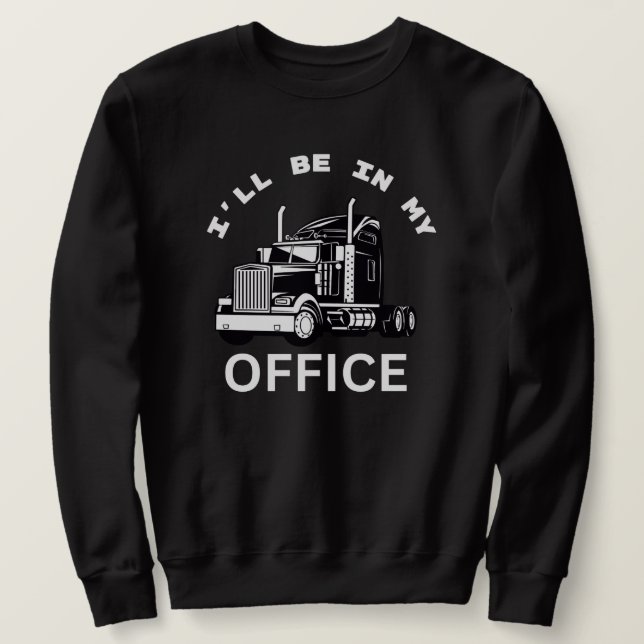 Sudadera En Mi Oficina (Anverso del diseño)
