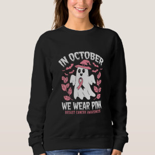 Sudadera En Octubre Nosotros Vestimos Bruja De Halloween De