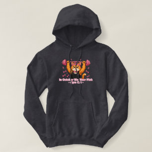 Sudadera En Octubre Nosotros Vestimos De Rosa Gym Cat Rosa