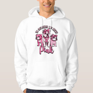 Sudadera En Octubre Nosotros Vestimos Rosa � Halloween Perr