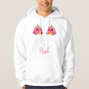Sudadera En Octubre Usamos Cáncer De Mama De Calabaza Rosa