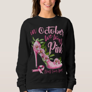 Sudadera En Octubre Usamos Conciencia Sobre El Cáncer De Ma