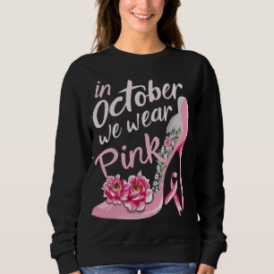 Sudadera En Octubre Usamos Conciencia Sobre El Cáncer De Ma