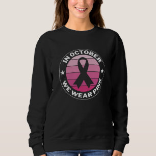 Sudadera En Octubre Usamos Conciencia Sobre El Cáncer De Ma