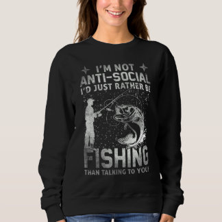 Sudadera ¡En serio! No estoy en contra de lo social, prefie
