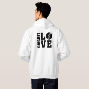 Sudadera En última instancia, me encanta el críquet