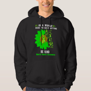 Sudadera En Un Mundo Donde Puedes Ser Algo Amable Menta