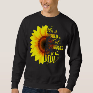 Sudadera En Un Mundo Lleno De Abuelitos, Sé Un Didi Con La