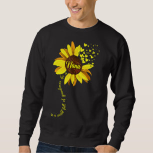 Sudadera En Un Mundo Lleno De Abuelitos Sé Una Madre Feliz