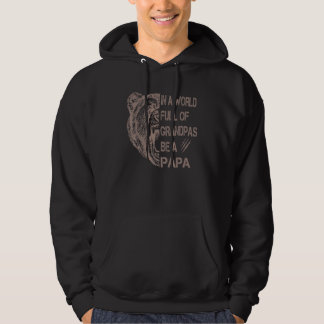 Sudadera En Un Mundo Lleno De Abuelos, Sé Un Papa