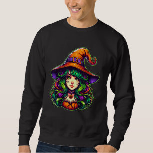 Sudadera En un mundo lleno de princesas sé bruja por Hallo