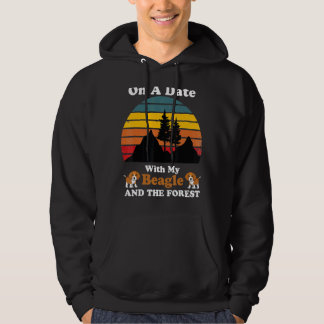Sudadera En Una Cita Con Mi Beagle Y El Bosque Para Perro
