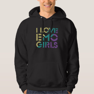 Sudadera Enamorado De Una Chica EMO Accesorios Para Chica E