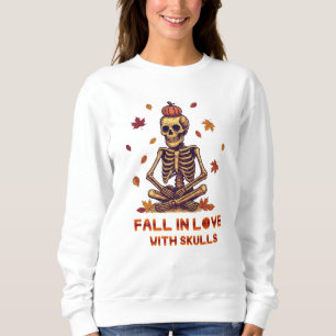 Sudadera Enamorarse de las Calaveras –